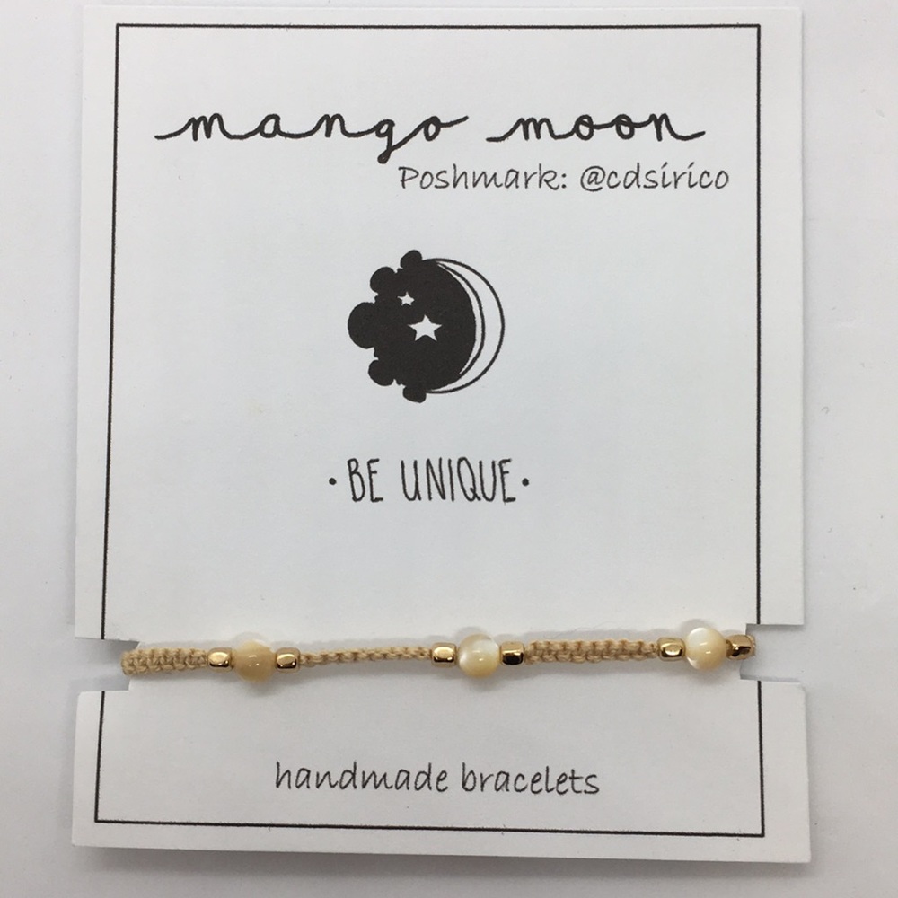 Handmade Beaded Macrame Friendship Bracelet - Picture 7 of 13